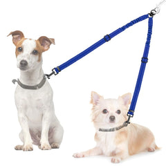 AUTOWT doble correa para dos perros con giro de 360° para evitar enredos en paseos