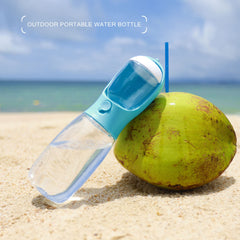 Dispensador AVELORA para perros, perfecto para paseos largos.