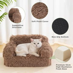 Avont funda peluche lavable muestra tacto suave y limpieza fácil.