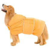 Avont bata de baño para perro con absorbencia alta para secado rápido