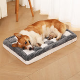 Awjcsv cama ortopédica para perro grande con espuma panal y soporte para articulaciones.