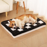 Awjcsv cama ortopédica para perro grande con espuma que distribuye la presión