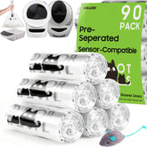 AWoHH bolsas-liner-caja-arena-robot-4-3: compatibilidad ideal y lectura de sensores para evitar errores.