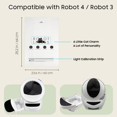AWoHH bolsas para Robot de Caja de Arena 3 en cajón, instalación rápida