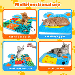 AWOOOF Material suave y peluche que ofrece confort para siestas.