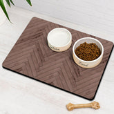 Alfombrilla Ayiashiab para alimentos de perro absorbente y rápido secado.