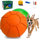 Bola de pastoreo BabieDtOyG grande y azul desinflada para juego al aire libre.