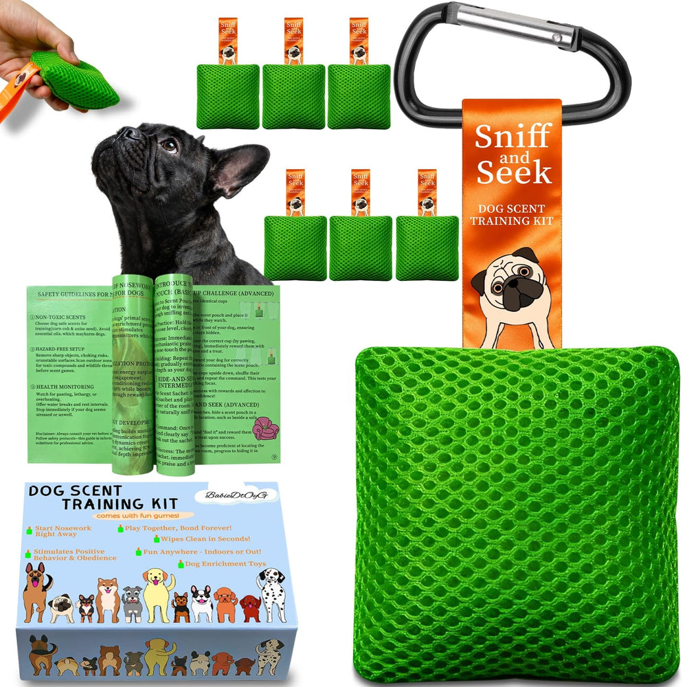 BabieDtOyG kit de entrenamiento olfativo para perros, enfoque en nariz y vínculo