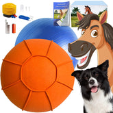 BabieDtOyG: pelota de pastoreo azul inflada para juego y entrenamiento