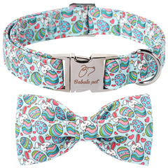 Collar Babole Pet con lazo de Pascua para perro pequeño, cómodo y elegante.