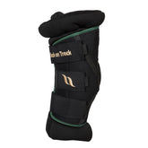 Back on Track Royal Hock Boots Deluxe, vista frontal, protección del corvejón para mayor confort.