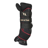Back on Track Royal Quick Wraps Deluxe en caballo, soporte para movilidad y confort durante el entrenamiento.