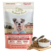 Badlands Ranch: bolsa frontal, lista para servir comida canina de alta proteína.