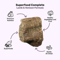BADLANDS RANCH ingredientes superalimentos para perros, apoyo digestivo