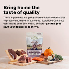 BADLANDS RANCH uso como mezclador o comida principal para perros