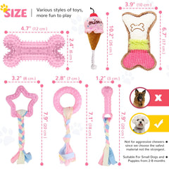 BAEJMJK peluche rosado forma helado, agradable para masticar y juego suave.