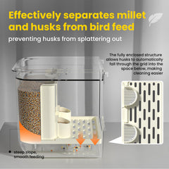 Dispensador de grano automático BAGHPBM en uso