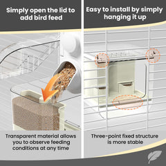 Ducha automática BAGHPBM para baño de aves