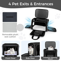 Baglher base de felpa lavable para higiene y confort de tu mascota.