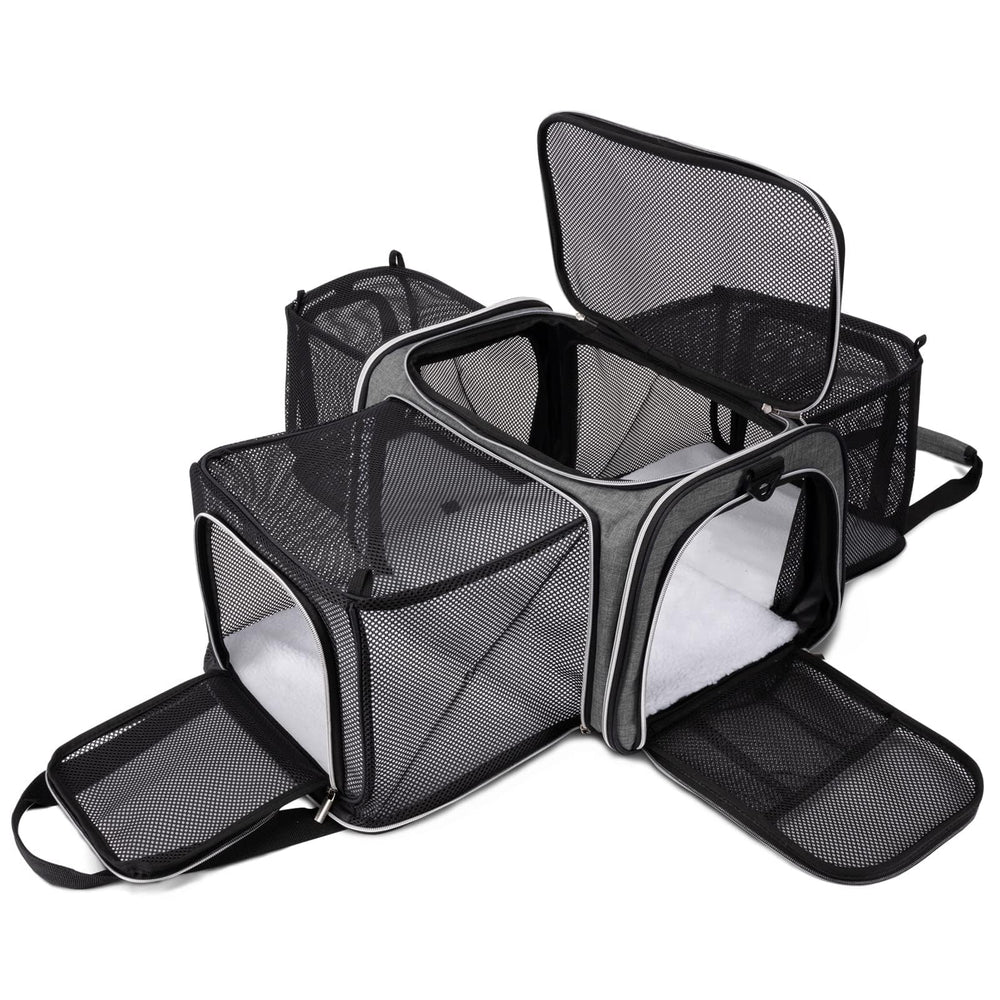 Transportín BAGLHER para gato con ventana de malla y visibilidad