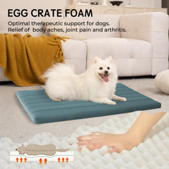BALANCE Dog Crate Bed espuma de alta densidad para soporte de articulaciones.