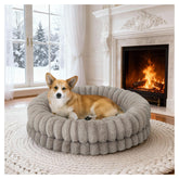BALANCE cama donut 30 pulgadas para perros medianos, comodidad envolvente.