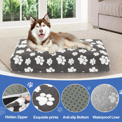 BALAPET funda doble cara para cama de perro; uso reversible para estilo.