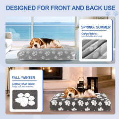 BALAPET funda con base antideslizante en la cama de perro; estabilidad garantizada.