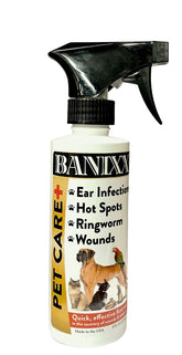 Banixx spray de cuidado de piel para caballos, perros y gatos, ayuda a mantener la piel saludable
