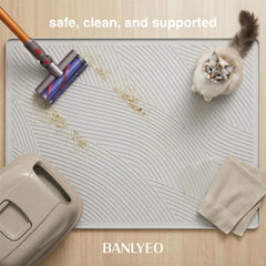 BANLYEO SM: fácil de limpiar; sacudir y enjuagar sin problemas.