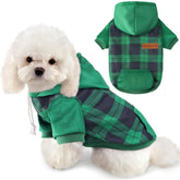 Baobicute hoodie para perros, vista frontal, ajuste cómodo.