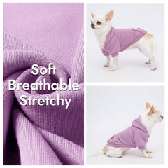 BAOBICUTE sudadera para perro lavable a máquina mantiene la forma tras lavados.
