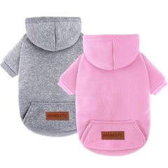 Baobicute sudadera con capucha para perro pequeño, mantiene el calor.