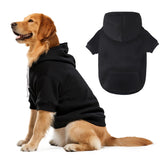 BAOBICUTE sudadera para perro básica, vista frontal, calor cómodo en frío