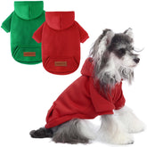 BAOBICUTE sudadera para perros con capucha, ideal para paseos en climas frescos.