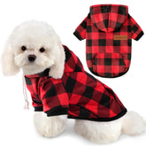 Baobicute sudadera para perro vista frontal, ideal para paseos en climas fríos