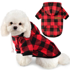 Baobicute sudadera para perro vista frontal, ideal para paseos en climas fríos
