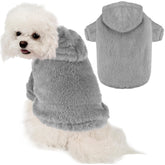 Baobicute sudadera para perro con peluche doble, confort y calidez.