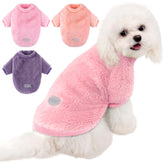 Sudadera Baobicute para perro pequeño en rosa, suave y cálida para paseos diarios.
