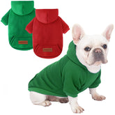 BAOBICUTE sudadera para perros con capucha, dos piezas, cálido y cómodo para paseos