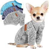 Baobicute sudaderas para perro pequeño en colores variados con confort y calor para paseos diarios