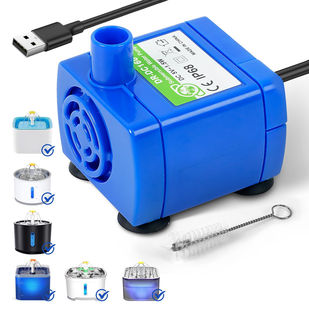 Baofum DR-DC160 bomba sumergible para fuente cerámica Tritone con flujo estable.