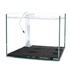 BaoZqua kit filtración subsuelo con 6 placas modulares para acuario claro