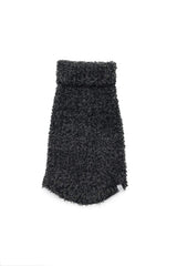 Barefoot Dreams Cozychic suéter para mascotas, detalle cuello rib, ajuste cómodo