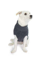 Barefoot Dreams suéter para perro CozyChic ribbed, Slate Blue, mantiene cálido a tu mascota