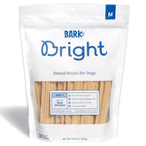 BARK Bright palitos dentales con pollo real, hecho en EE. UU., para uso diario.