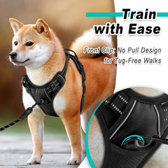 BARKBAY arnés ajustable para perros de diferentes tallas, cómodo.