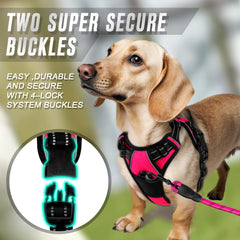 BARKBAY arnés nylon ligero acolchado anti rozaduras para caminatas