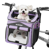 barkbay canasto para bici con perro plegable, fácil de transportar para paseos.