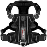 BARKBAY arnés sin tirón negro XS para paseos estables.